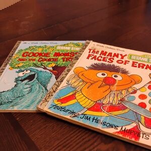 Sesame Street Kids Book Set - Cookie Monster & Ernie